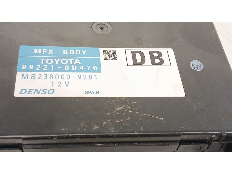 Recambio de modulo electronico para toyota yaris (_p13_) 1.3 (nsp130_) referencia OEM IAM 892210D470  