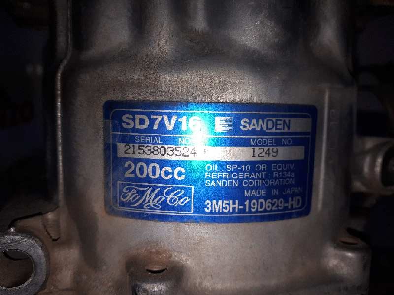 Recambio de compresor aire acondicionado para ford c-max (cb3) ghia referencia OEM IAM 3M5H19D629HD 1249 