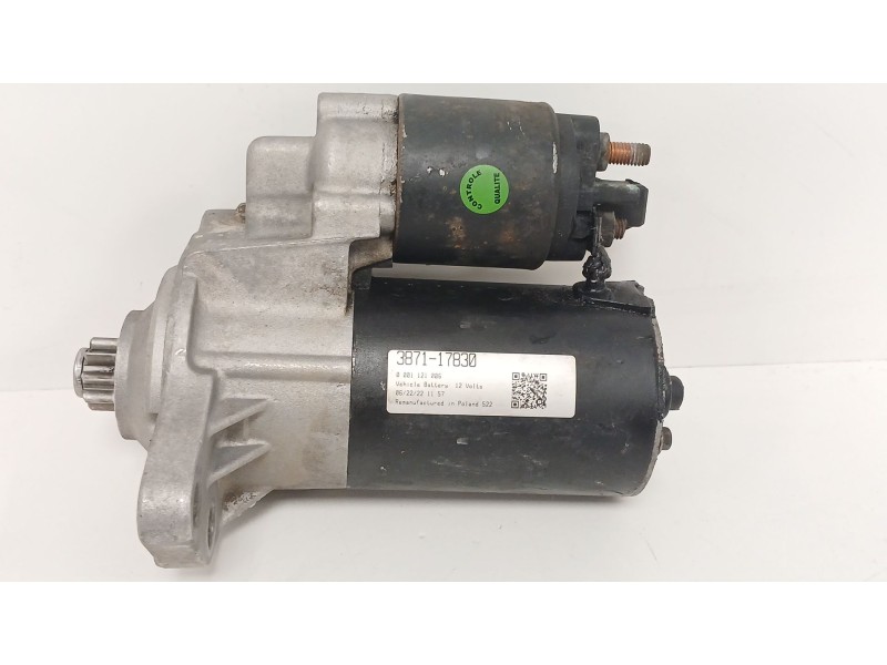 Recambio de motor arranque para seat leon (1m1) 1.6 16 v referencia OEM IAM 387117830  0001121006