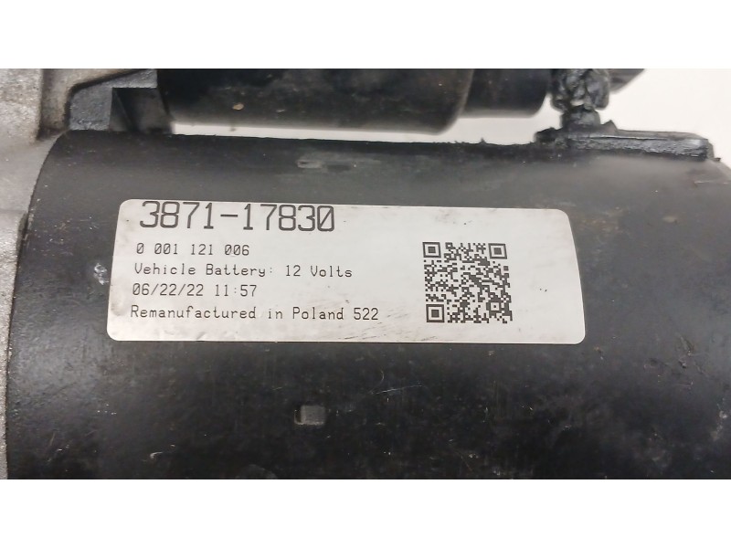 Recambio de motor arranque para seat leon (1m1) 1.6 16 v referencia OEM IAM 387117830  0001121006