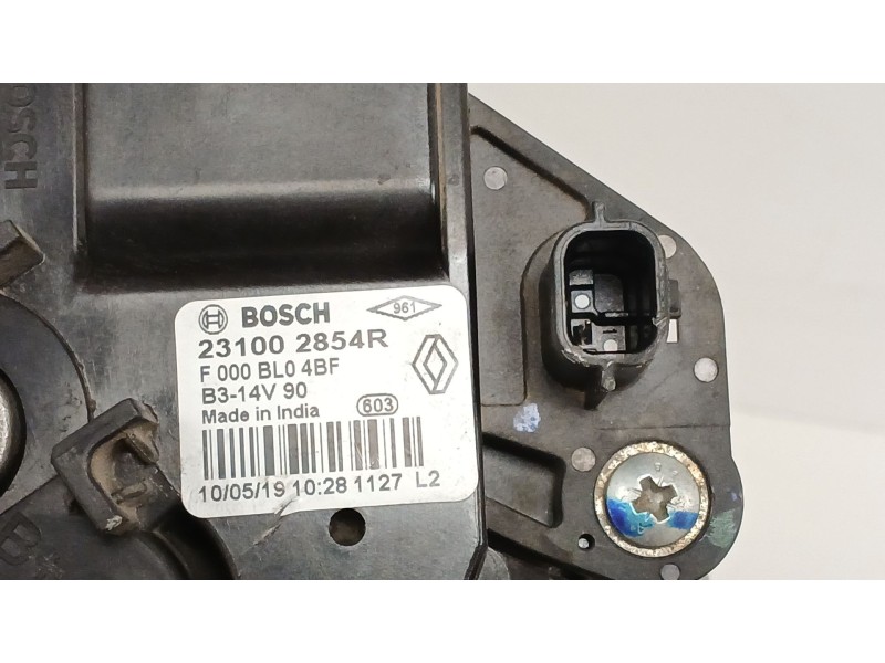 Recambio de alternador para renault captur i (j5_, h5_) 0.9 tce 90 referencia OEM IAM 231002854R  F000BL04BF