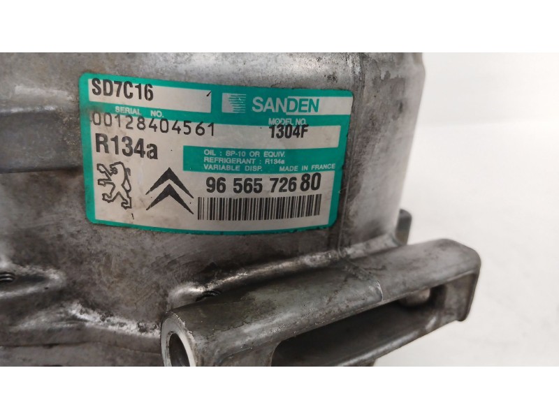 Recambio de compresor aire acondicionado para citroën c5 ii (rc_) 1.6 hdi (rc8hzb) referencia OEM IAM 9656572680  1304F