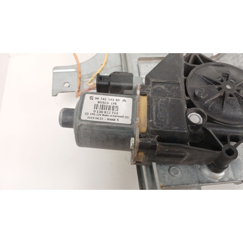 Recambio de elevalunas delantero derecho para peugeot 208 i (ca_, cc_) 1.6 hdi referencia OEM IAM 9674254380  9673154380