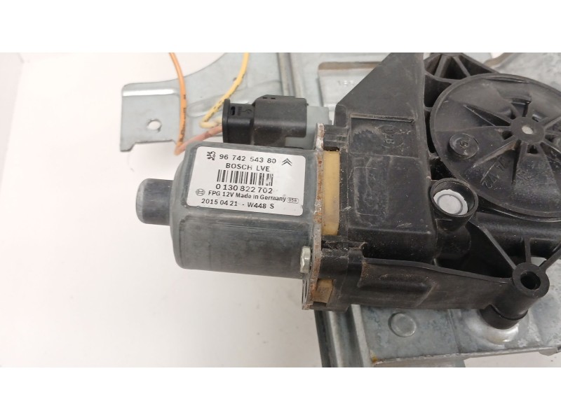 Recambio de elevalunas delantero derecho para peugeot 208 i (ca_, cc_) 1.6 hdi referencia OEM IAM 9674254380  9673154380