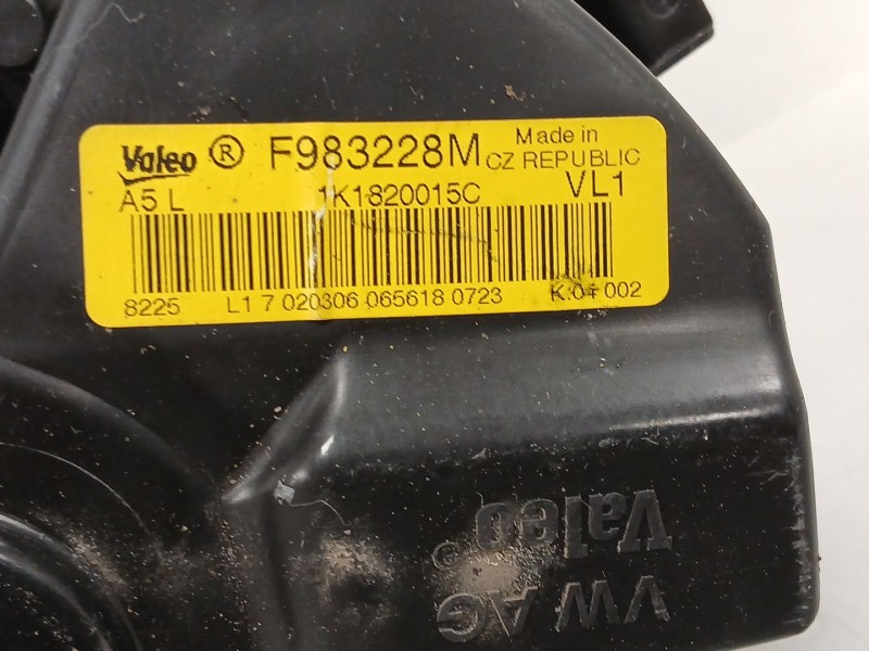 Recambio de motor calefaccion para audi a3 (8p1) 2.0 tdi 16v referencia OEM IAM 1K1820015C  