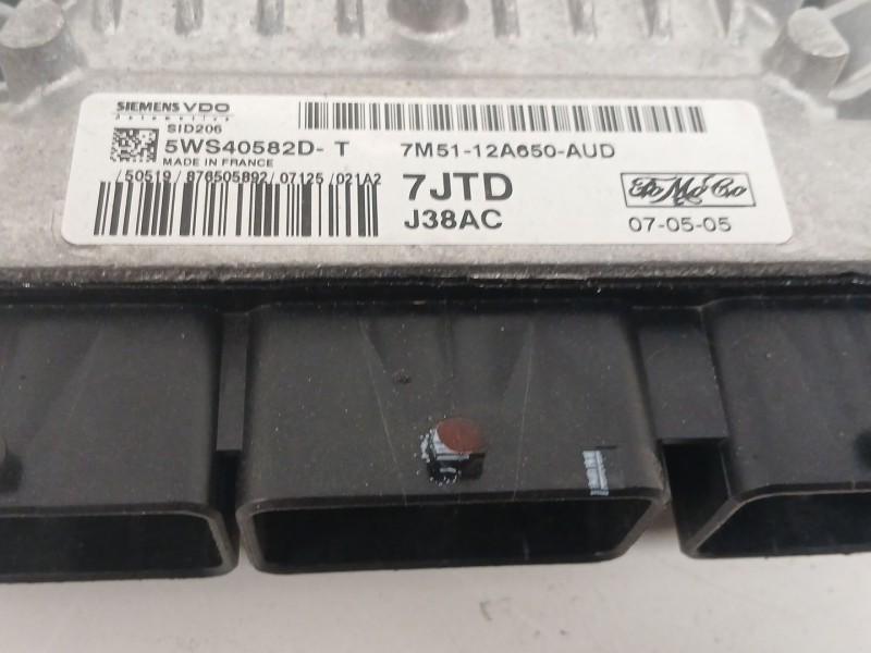 Recambio de centralita motor uce para ford c-max (dm2) 1.8 tdci referencia OEM IAM    Recambio de centralita motor uce para ford c-max (dm2) 1.8 tdci referencia OEM IAM