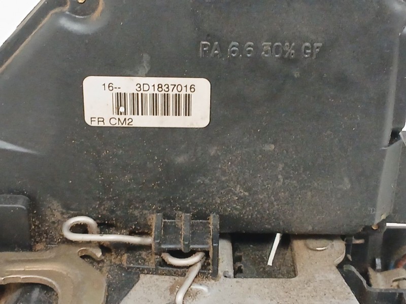 Recambio de cerradura puerta delantera derecha para volkswagen touran (1t1, 1t2) 2.0 tdi referencia OEM IAM 3D1837016  