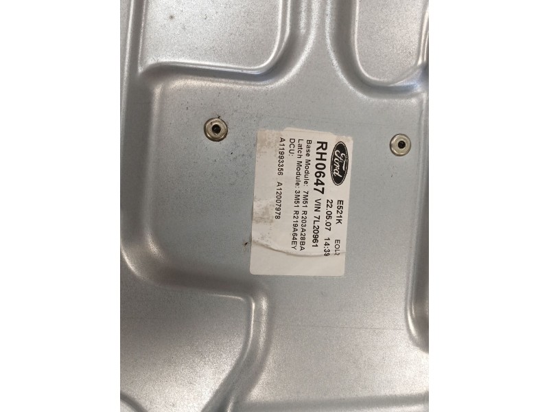 Recambio de elevalunas delantero derecho para ford c-max (dm2) 1.8 tdci referencia OEM IAM   