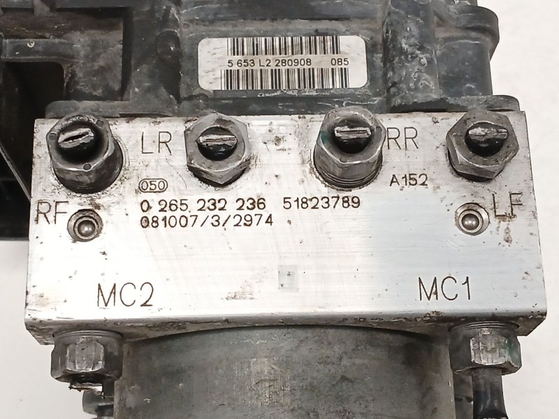 Recambio de abs para ford ka (ru8) 1.2 referencia OEM IAM 0265232236 0265800791 51823789