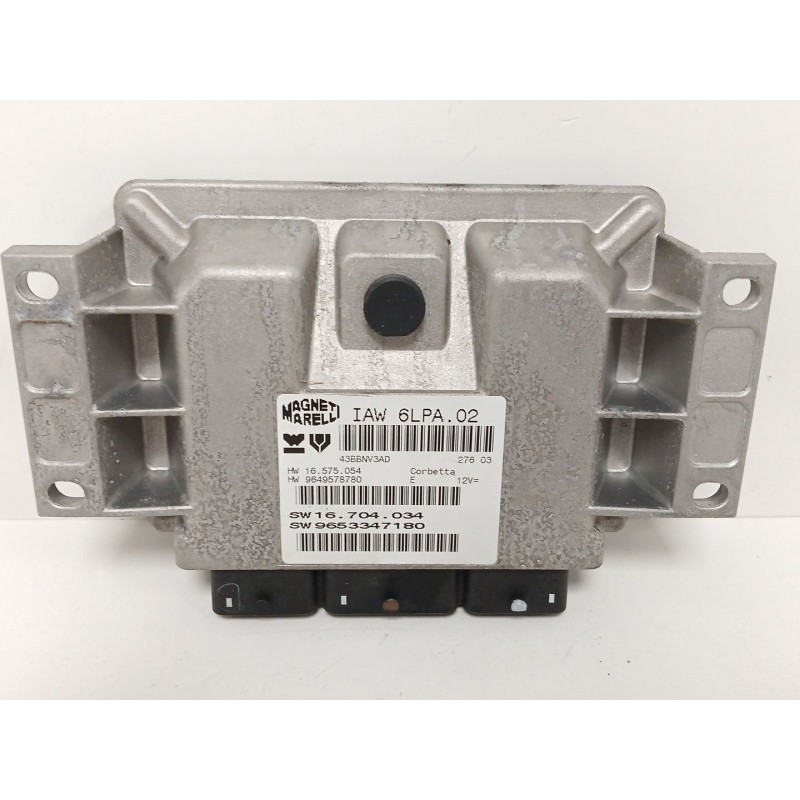 Recambio de centralita motor uce para peugeot 307 cc (3b) 2.0 16v referencia OEM IAM 9649578780 T5D6W 9653347180