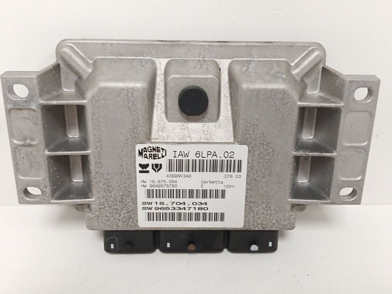 Recambio de centralita motor uce para peugeot 307 cc (3b) 2.0 16v referencia OEM IAM 9649578780 T5D6W 9653347180