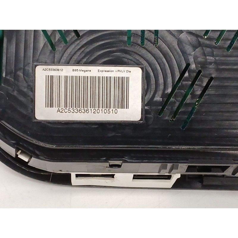 Recambio de cuadro instrumentos para renault megane iii hatchback (bz0/1_, b3_) 1.5 dci referencia OEM IAM   