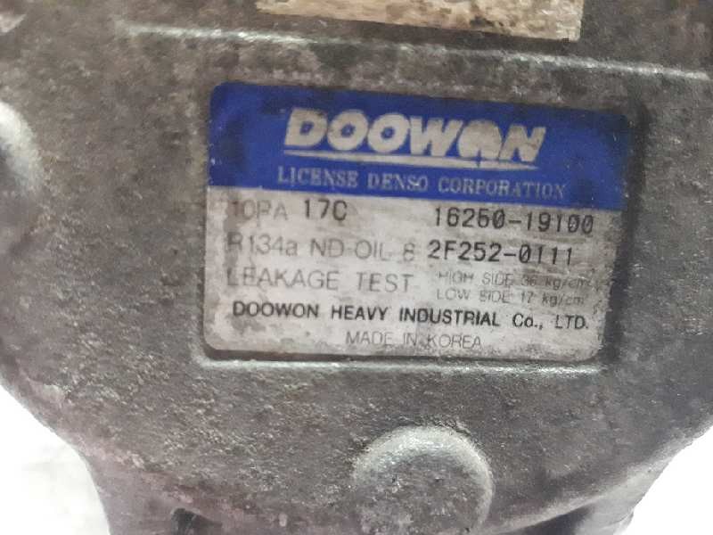 Recambio de compresor aire acondicionado para hyundai elantra (xd) 2.0 cdri gls (5-ptas.) (2004) referencia OEM IAM 1625019100 1