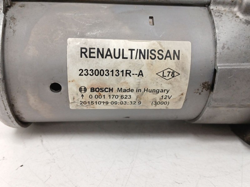 Recambio de motor arranque para nissan x-trail iii (t32_, t32r, t32rr) 1.6 dci all mode 4x4-i (nt32) referencia OEM IAM 23300313