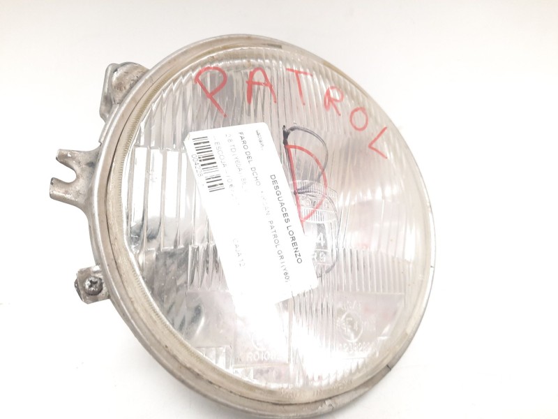 Recambio de faro derecho para nissan patrol gr (y60) 2.8 turbodiesel referencia OEM IAM  4228 