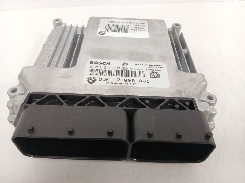 Recambio de centralita motor uce para bmw 1 (e81) 118 d referencia OEM IAM 0281014239  7809001