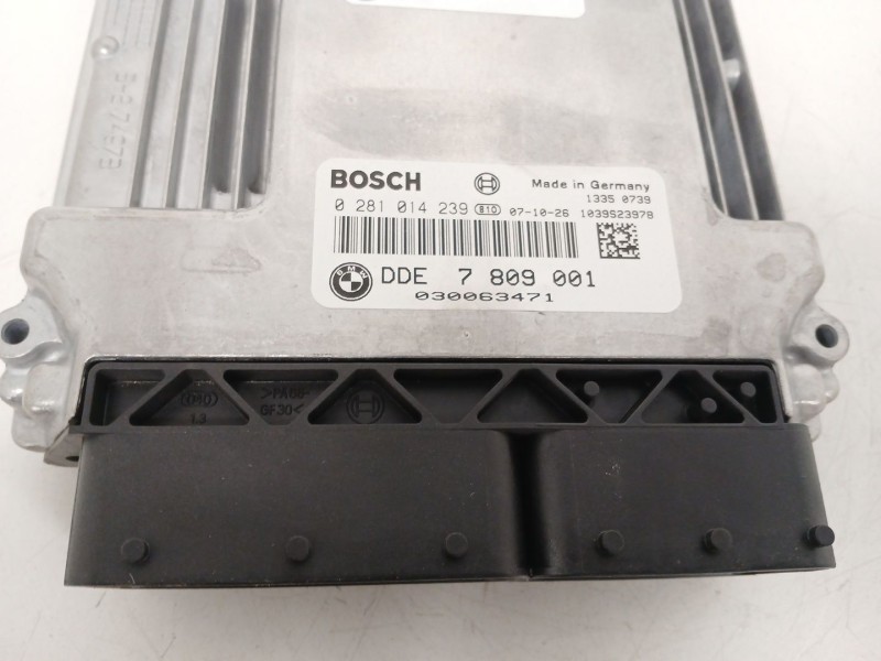 Recambio de centralita motor uce para bmw 1 (e81) 118 d referencia OEM IAM 0281014239  7809001