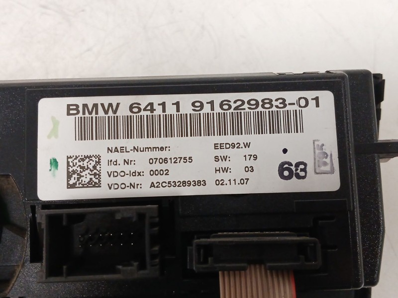 Recambio de mando climatizador para bmw 1 (e81) 118 d referencia OEM IAM   