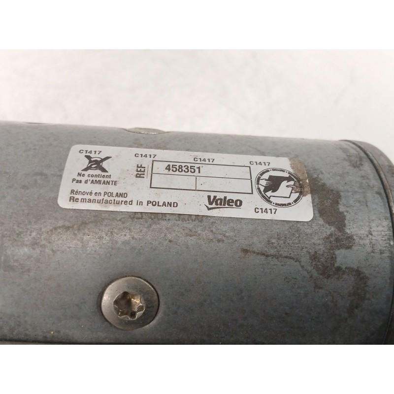 Recambio de motor arranque para opel corsa d (s07) 1.3 cdti (l08, l68) referencia OEM IAM G196039A  TS18E331 Recambio de motor arranque para opel corsa d (s07) 1.3 cdti (l08, l68) referencia OEM IAM G196039A  TS18E331