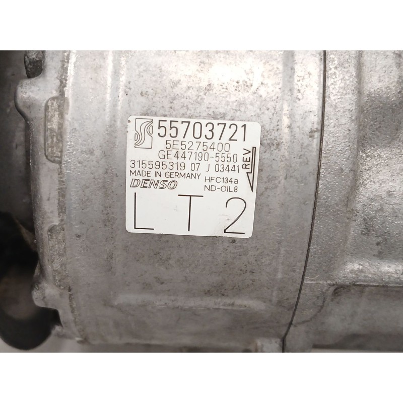 Recambio de compresor aire acondicionado para opel corsa d (s07) 1.3 cdti (l08, l68) referencia OEM IAM 55703721   Recambio de compresor aire acondicionado para opel corsa d (s07) 1.3 cdti (l08, l68) referencia OEM IAM 55703721