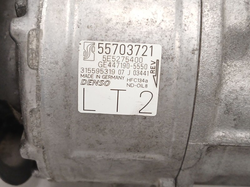 Recambio de compresor aire acondicionado para opel corsa d (s07) 1.3 cdti (l08, l68) referencia OEM IAM 55703721   Recambio de compresor aire acondicionado para opel corsa d (s07) 1.3 cdti (l08, l68) referencia OEM IAM 55703721