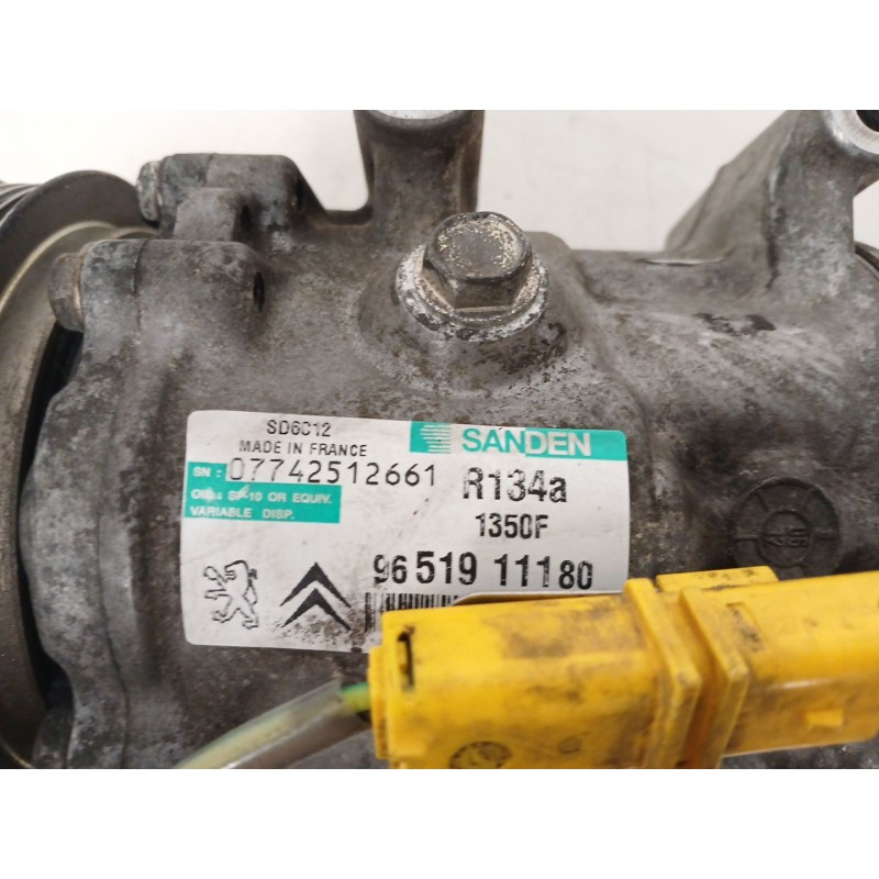 Recambio de compresor aire acondicionado para citroën c4 i (lc_) 2.0 hdi referencia OEM IAM 9651911180  1350F Recambio de compresor aire acondicionado para citroën c4 i (lc_) 2.0 hdi referencia OEM IAM 9651911180  1350F
