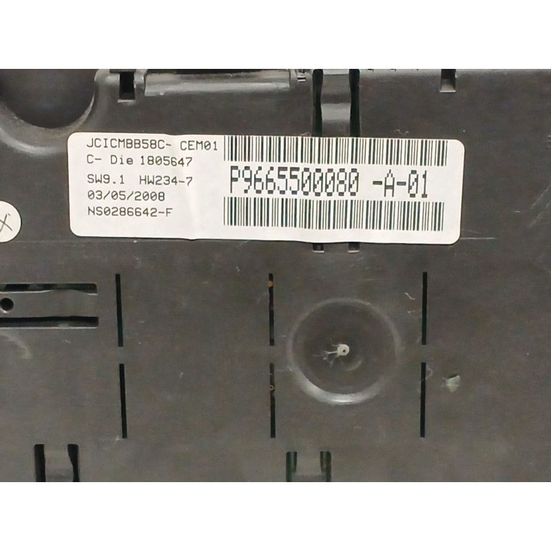 Recambio de cuadro instrumentos para citroën c4 grand picasso i (ua_) 2.0 hdi 138 referencia OEM IAM   