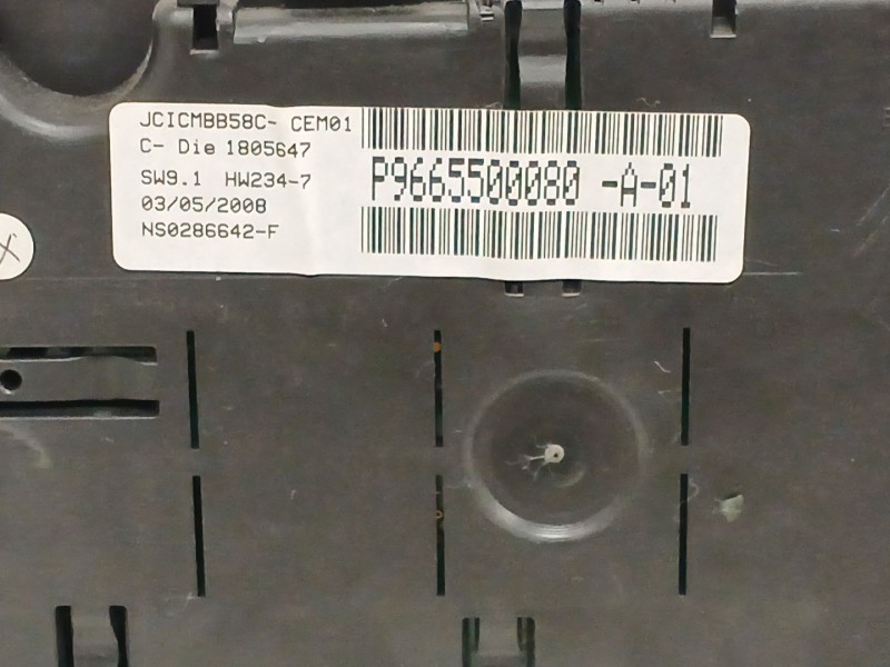 Recambio de cuadro instrumentos para citroën c4 grand picasso i (ua_) 2.0 hdi 138 referencia OEM IAM   