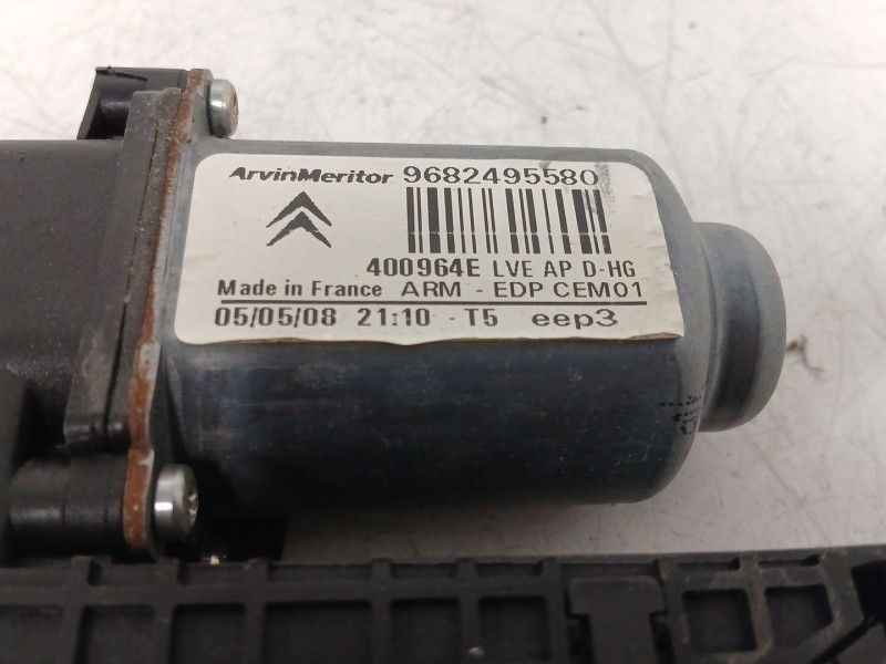 Recambio de motor elevalunas delantero derecho para citroën c4 grand picasso i (ua_) 2.0 hdi 138 referencia OEM IAM 9682495580  
