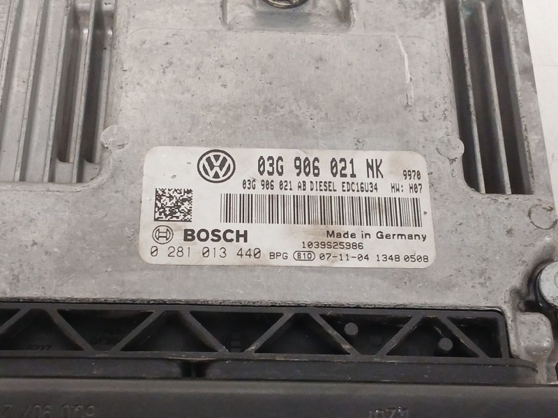 Recambio de centralita motor uce para volkswagen passat b6 variant (3c5) 2.0 tdi referencia OEM IAM 03G906021NK EDC16U34 0281013