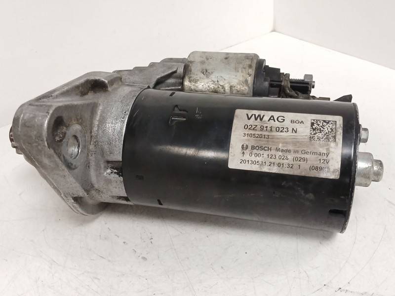 Recambio de motor arranque para seat ibiza iv (6j5, 6p1) 1.6 tdi referencia OEM IAM 02Z911023N  0001123026