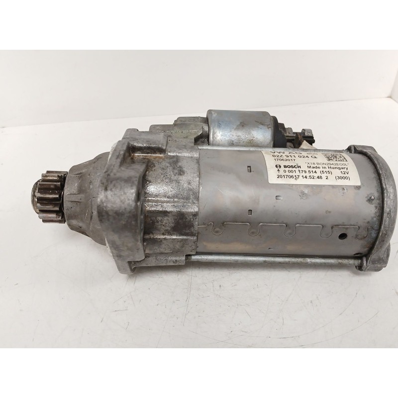 Recambio de motor arranque para volkswagen golf vii (5g1, bq1, be1, be2) 1.0 tsi referencia OEM IAM 02Z911024Q  0001179514