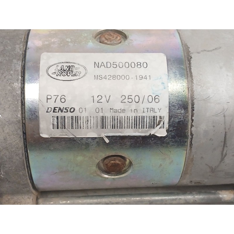 Recambio de motor arranque para land rover range rover sport i (l320) 2.7 d 4x4 referencia OEM IAM NAD500080  MS4280001941