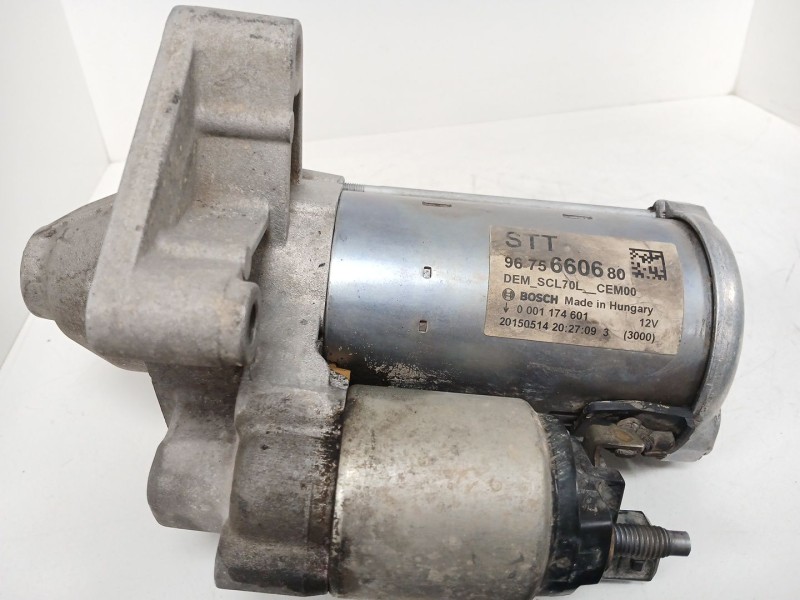 Recambio de motor arranque para peugeot 308 ii (lb_, lp_, lw_, lh_, l3_) 1.6 hdi / bluehdi 115 referencia OEM IAM   