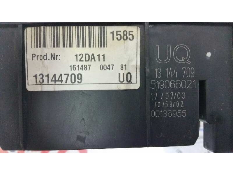 Recambio de caja reles / fusibles para opel vectra c berlina comfort referencia OEM IAM 13144709UQ 519066021 