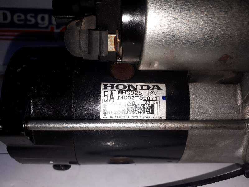 Recambio de motor arranque para honda civic lim.4 (fd) referencia OEM IAM MHG025 M002T85871 M002T85871