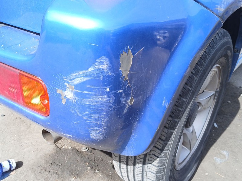 Recambio de paragolpes trasero para suzuki jimny todo terreno, abierta (sn) 1.3 (sn413) referencia OEM IAM   