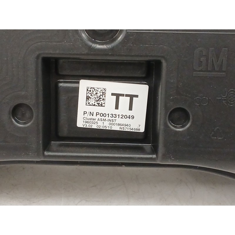 Recambio de cuadro instrumentos para opel corsa d (s07) 1.3 cdti (l08, l68) referencia OEM IAM P0013312049  