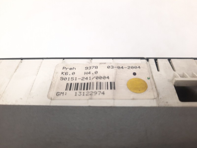 Recambio de mando calefaccion / aire acondicionado para opel astra h berlina 1.4 16v referencia OEM IAM 13122974  