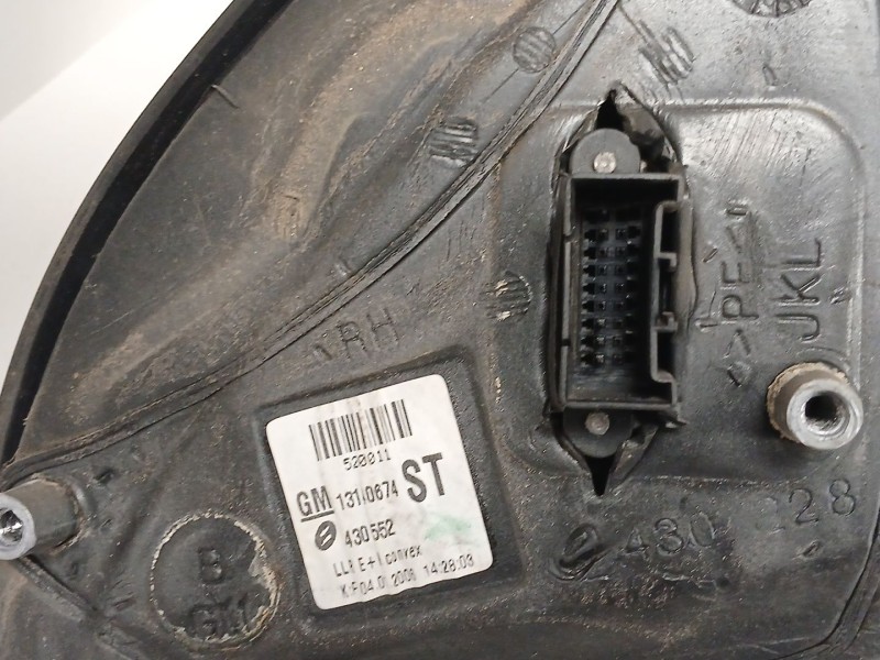 Recambio de retrovisor derecho para opel astra h gtc (a04) 1.7 cdti (l08) referencia OEM IAM 13149674  