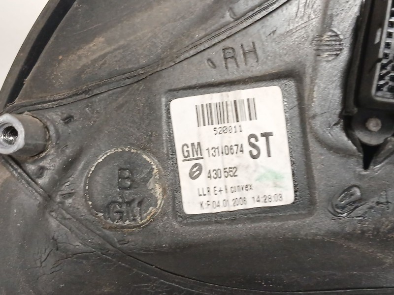 Recambio de retrovisor derecho para opel astra h gtc (a04) 1.7 cdti (l08) referencia OEM IAM 13149674  