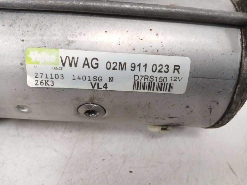 Recambio de motor arranque para seat ibiza iii (6l1) 1.9 tdi referencia OEM IAM 02M911023R  