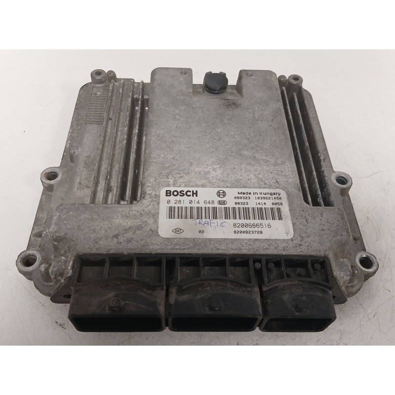 Recambio de centralita motor uce para renault trafic ii furgoneta (fl) 2.0 dci 115 (fl01, fl0u) referencia OEM IAM 0281014648  8