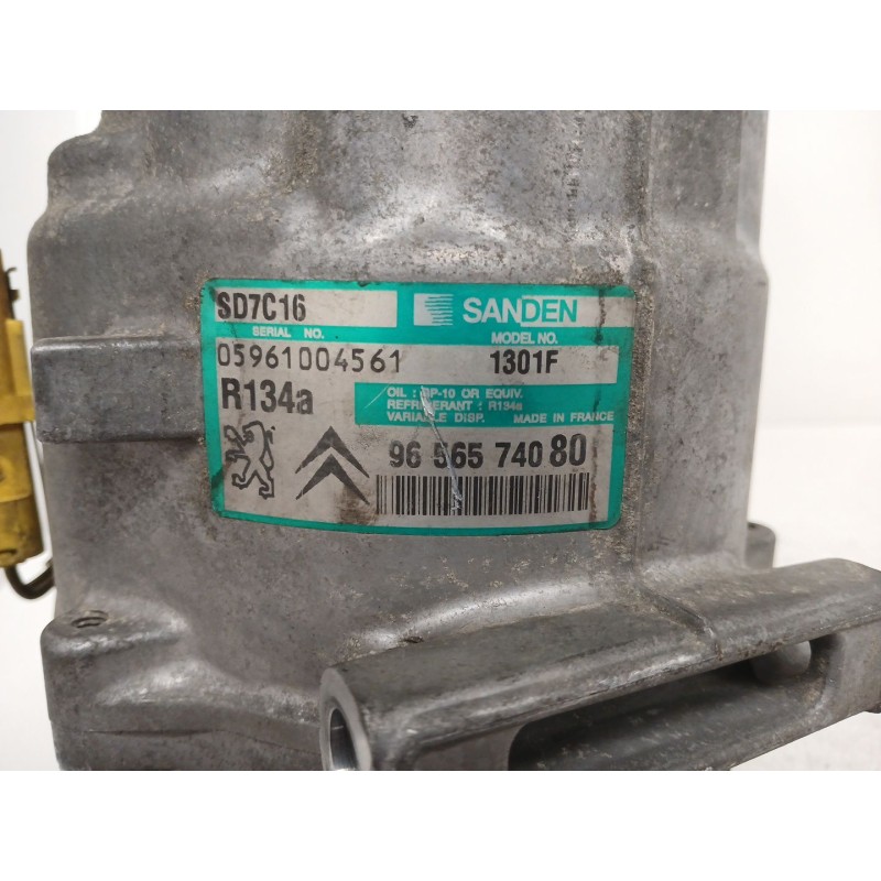 Recambio de compresor aire acondicionado para peugeot 407 sw (6e_, 6d_) 2.0 hdi 135 referencia OEM IAM 9656574080  1301F