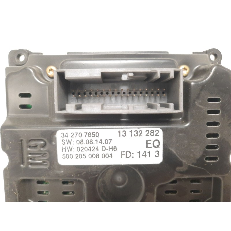 Recambio de pantalla multifuncion para opel vectra c berlina comfort referencia OEM IAM 13132282 342707650 500205008004