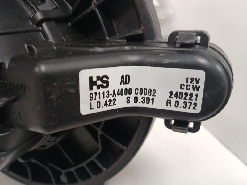 Recambio de motor calefaccion para hyundai i30 (pde, pd, pden) 1.5 referencia OEM IAM 97113A400  