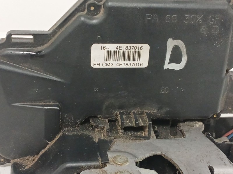 Recambio de cerradura puerta delantera derecha para audi a3 (8p1) 2.0 tdi 16v referencia OEM IAM 4E1837016  