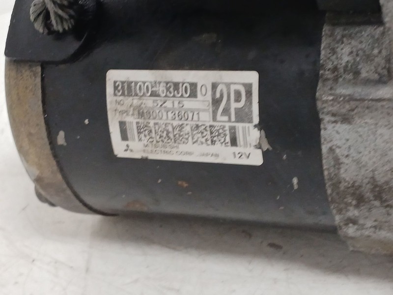 Recambio de motor arranque para suzuki jimny todo terreno, abierta (sn) 1.3 (sn413) referencia OEM IAM   