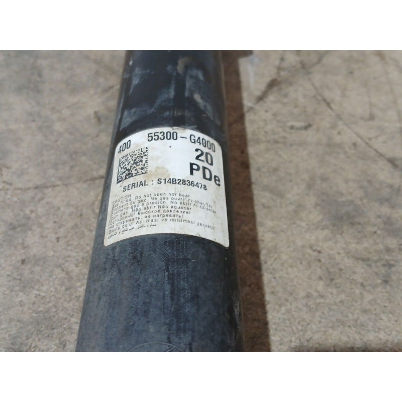 Recambio de amortiguador trasero izquierdo para hyundai i30 (pde, pd, pden) 1.5 referencia OEM IAM 55300G000  