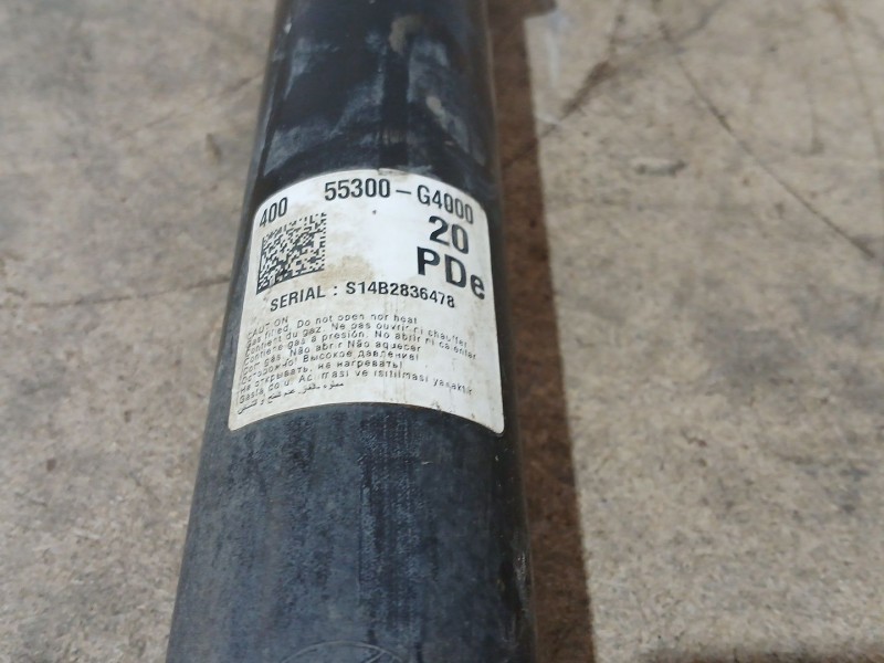 Recambio de amortiguador trasero izquierdo para hyundai i30 (pde, pd, pden) 1.5 referencia OEM IAM 55300G000  